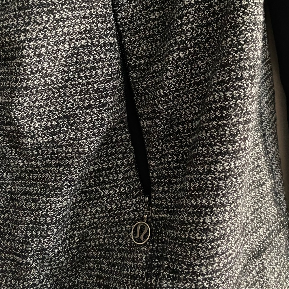 Lululemon Daily Yoga Jacket 8 Coco Pique Black - Picture 5 of 8